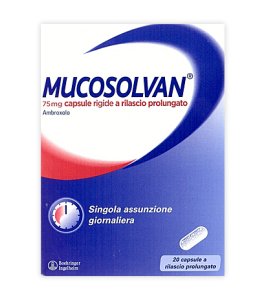 MUCOSOLVAN*20 cps 75 mg rilascio prolungato