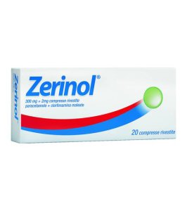 ZERINOL*20 cpr riv 300 mg + 2 mg