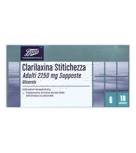 CLARILAXINA STITICHEZZA*AD 18 supp 2.250 mg