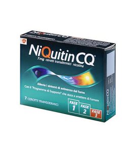 NIQUITIN*7 cerotti transd 7 mg/die