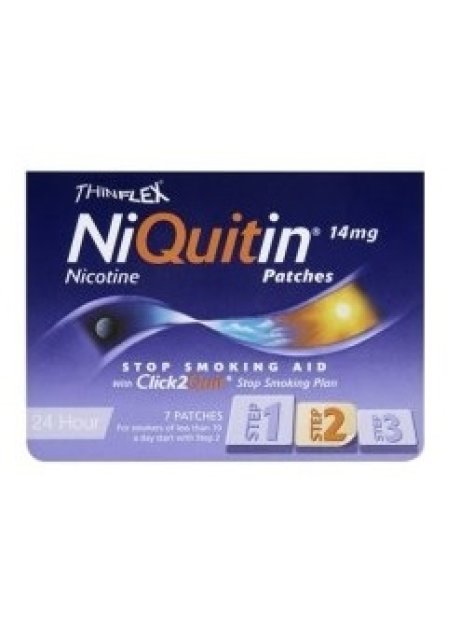 NIQUITIN*7 cerotti transd 14 mg/die