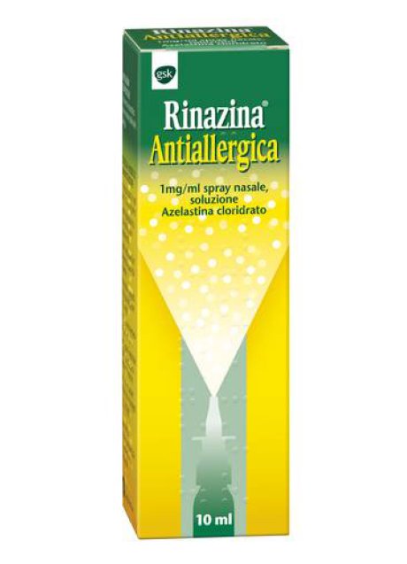 RINAZINA ANTIALLERGICA*spray nasale 10 ml 1 mg/ml