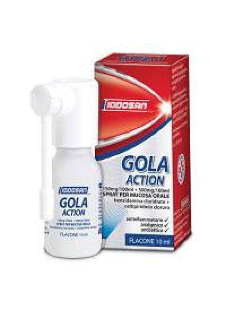 GOLA ACTION*spray mucosa orale 0,15% + 0,5%