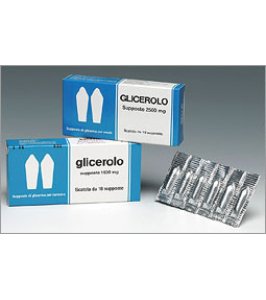 GLICEROLO (SELLA)*AD 18 supp 2.250 mg