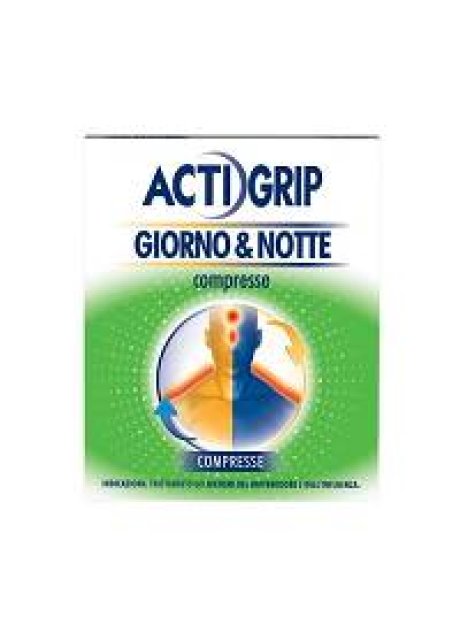 ACTIGRIP GIORNO & NOTTE*12 cpr giorno + 4 cpr notte