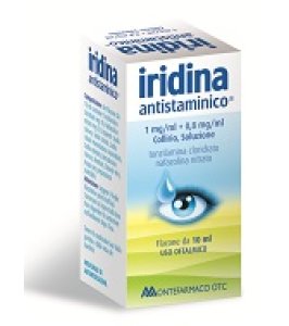 IRIDINA ANTISTAMINICO*collirio 10 mg + 8 mg 10 ml