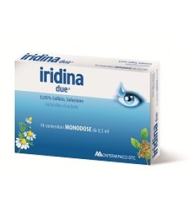 IRIDINA DUE*10 monod collirio 0,5 ml 0,05%