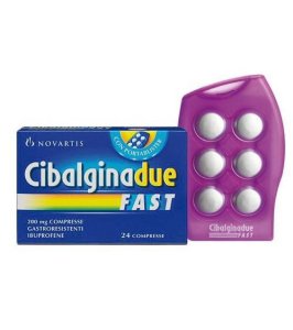 CIBALGINA DUE FAST*24 cpr gastrores 200 mg