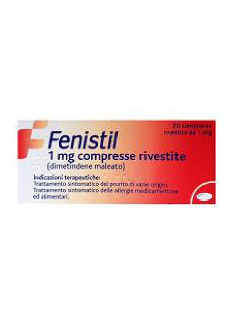 FENISTIL*30 cpr riv 1 mg