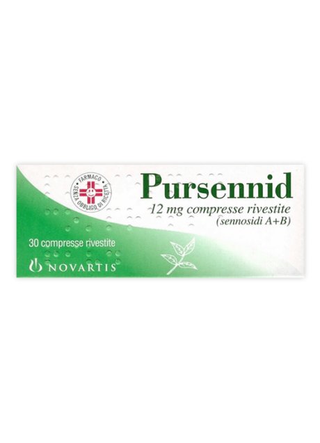 PURSENNID*30 cpr riv 12 mg