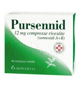 PURSENNID*40 cpr riv 12 mg