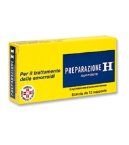 PREPARAZIONE H*12 supp 23 mg