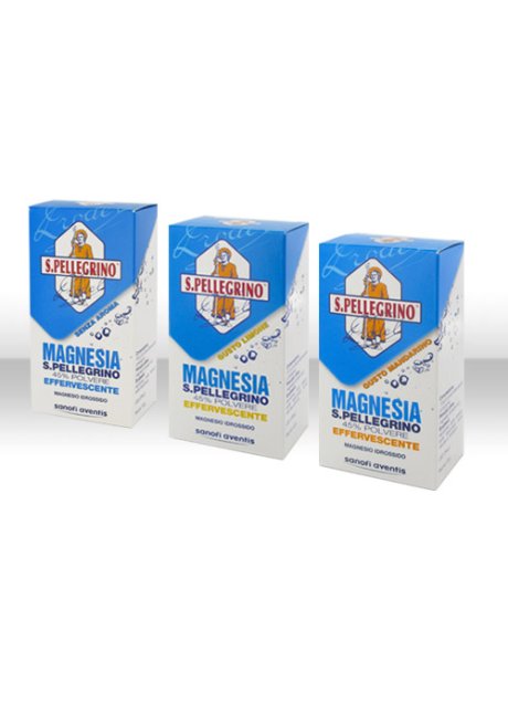 MAGNESIA SAN PELLEGRINO*orale polv eff limone 100 g 45%