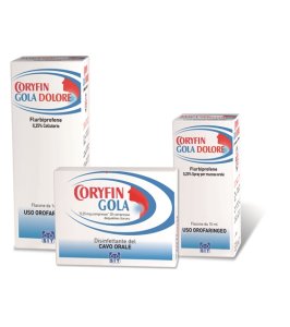 CORYFIN GOLA DOLORE*spray mucosa orale 15 ml 0,25%