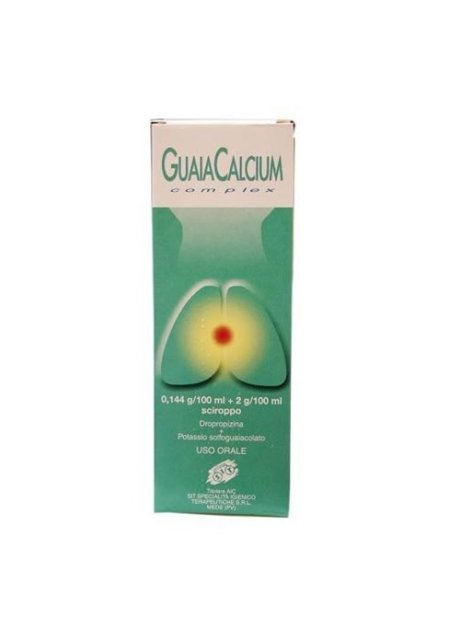 GUAIACALCIUM COMPLEX*scir 200 ml 0,144 g/100 ml + 2 g/100 ml