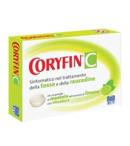 CORYFIN*24 pastiglie limone 2,8 mg + 16,8 mg