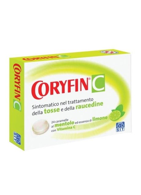 CORYFIN*24 pastiglie limone 2,8 mg + 16,8 mg