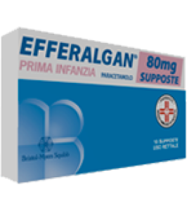 EFFERALGAN*10 supp 80 mg