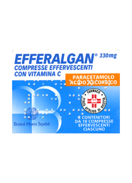 EFFERALGAN*20 cpr eff 330 mg + 200 mg