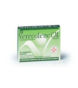 VERECOLENE C.M.*20 cpr riv 5 mg