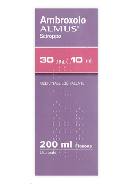 AMBROXOLO (ALMUS)*scir 200 ml 30 mg/10 ml