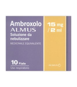 AMBROXOLO (ALMUS)*soluz nebul 10 fiale 15 mg 2 ml