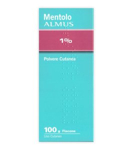 MENTOLO (ALMUS)*polv u.e. 100 g 1%
