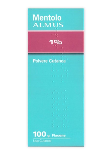 MENTOLO (ALMUS)*polv u.e. 100 g 1%