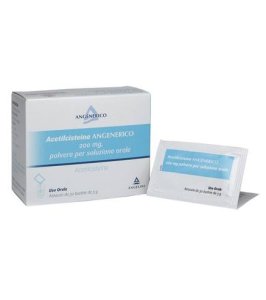 ACETILCISTEINA (ANGELINI)*orale soluz 30 bust 200 mg
