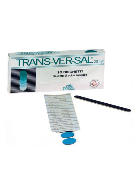TRANSVERSAL*10 cerotti 20 mm 36,3 mg TRANSVERSAL*10 cerotti 20 mm 36,3 mg