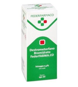 DESTROMETORFANO BROMIDRATO (FARMAKOPEA)*scir 150 ml 30 mg/10ml