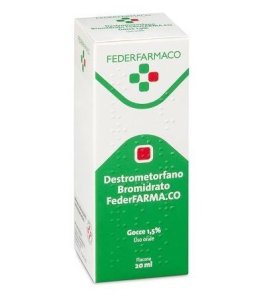 DESTROMETORFANO BROMIDRATO (FARMAKOPEA)*orale soluz 20 ml 15mg/ml