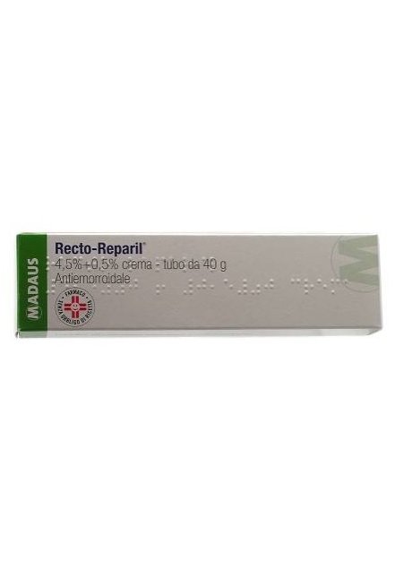 RECTOREPARIL*pomata rett 40 g 0,5% + 4,5%