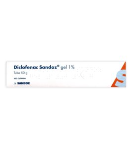 DICLOFENAC (SANDOZ)*gel 50 g 1%