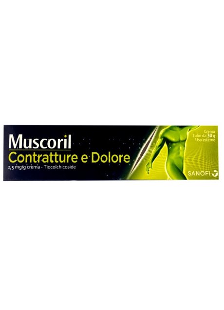 MUSCORIL CONTRATTURE E DOLORE*crema derm 30 g 2,5 mg/g