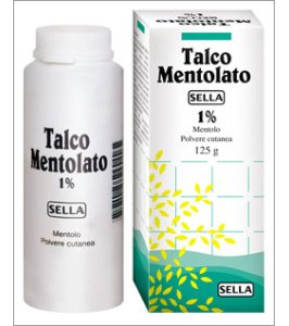 MENTOLO (SELLA)*polv cutanea 100 g 1%