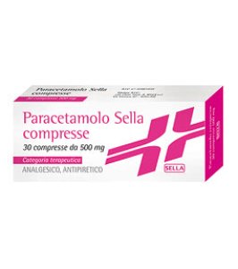 PARACETAMOLO (SELLA)*30 cpr 500 mg