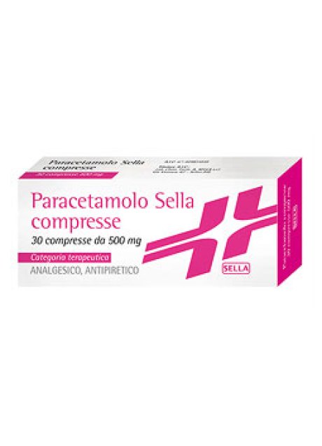 PARACETAMOLO (SELLA)*30 cpr 500 mg