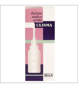 SODIO FOSFATO (SELLA)*1 flacone 120 ml 16% + 6% soluz rett
