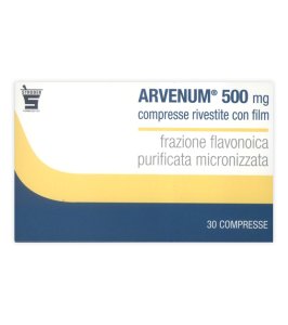 ARVENUM 500*30 cpr riv 500 mg