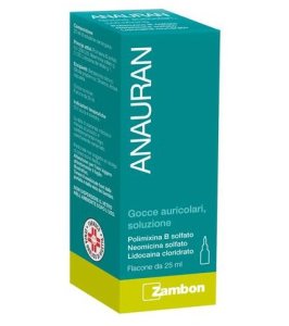 ANAURAN*gtt oto 25 ml