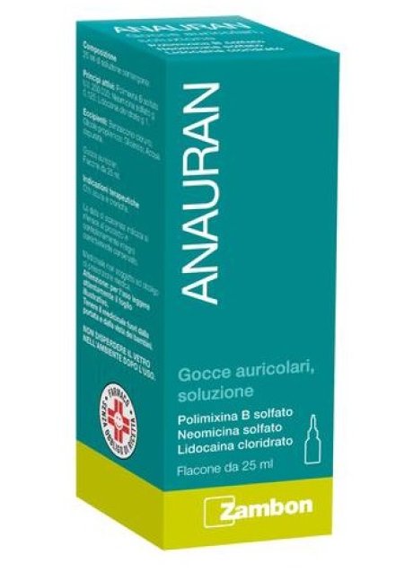 ANAURAN*gtt oto 25 ml