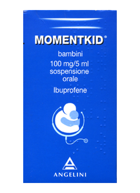 MOMENTKID*BB orale sosp flacone 150 ml 100 mg/5 ml gusto miele e banana