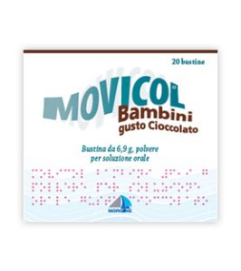 MOVICOL*BB 20 bust polv orale 6,9 g cioccolato