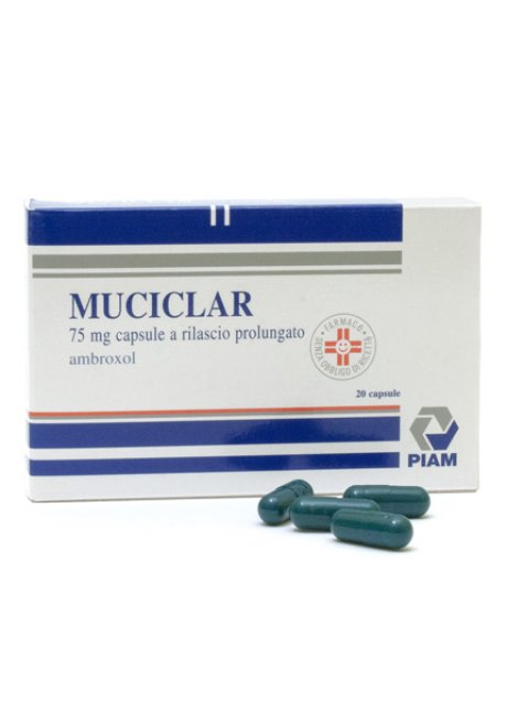 MUCICLAR*20 cps 75 mg rilascio prolungato