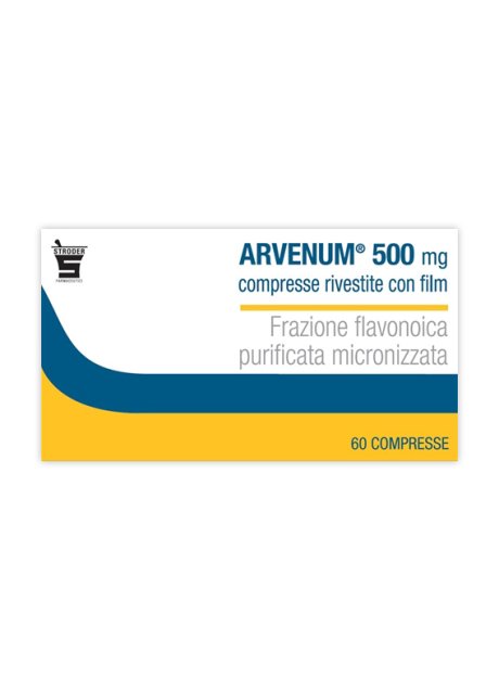ARVENUM*60 cpr riv 500 mg