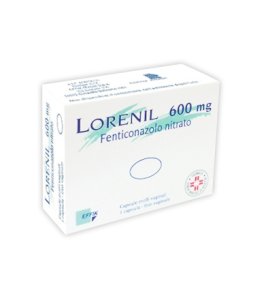 LORENIL*1 cps molli vag 600 mg