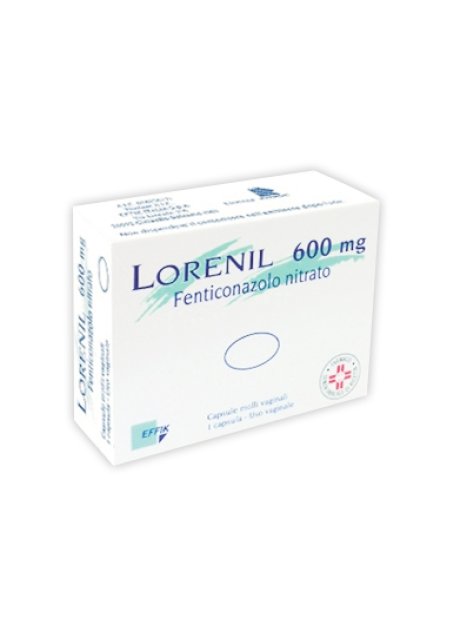 LORENIL*1 cps molli vag 600 mg