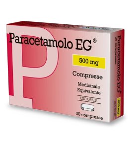 PARACETAMOLO (EG)*20 cpr 500 mg