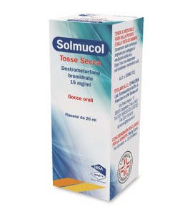 SOLMUCOL TOSSE SECCA*orale gtt 20 ml 15 mg/ml